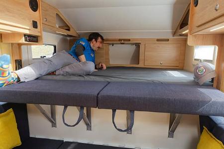 Längs-Doppelbett