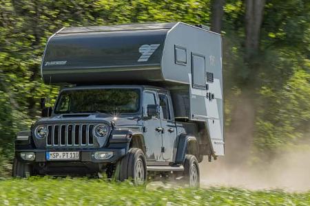Tischer Box 230S/Jeep Gladiator Fahrt