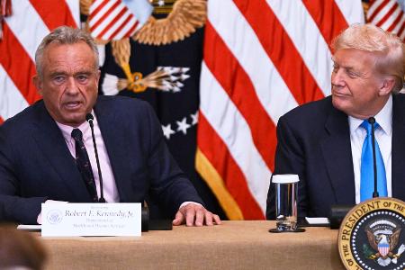 Robert Kennedy Jr. ist voll des Lobes für Donald Trumps Stil. 