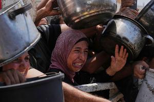 Hilfsorganisationen warnen vor einer Hungersnot im Gazastreifen. 
