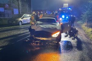 verunfallter PKW Sankt Augustiner Straße Bonn