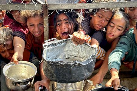 Der Gazastreifen steht nach UN-Angaben unmittelbar vor einer Hungersnot. (Archivbild)