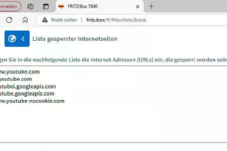 Wie viele Router bietet auch die Fritz!Box die Möglichkeit, bestimmte Internetseiten zu sperren. User können diese Websites dann nicht mehr aufrufen. Beachte aber, dass zahlreiche Internetseiten nicht nur über eine einzige Webadresse verfügen. Dementsprechend musst Du alle Adressen sperren, um den Zugriff effektiv zu verhindern.