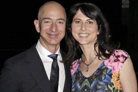 Jeff und MacKenzie Bezos