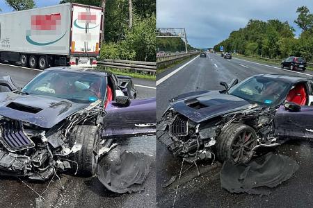 08/2025 Yasin Mohamed Corvette Unfall