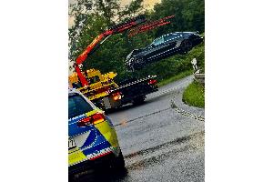 Verunfallter Pkw