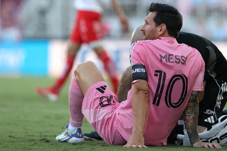 Messi nur mit 