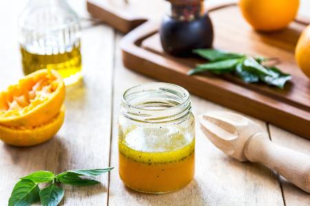 Salatdressing ohne Salz
