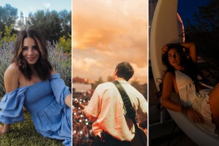 Collage aus Lilli Hollunder, Max Giesinger und Sarah Engels