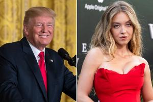 Trump ist begeistert von Sydney Sweeneys kontroverser Jeans-Werbung