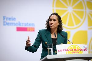 FDP-Generalsekretärin Nicole Büttner will die inhaltliche Neuaufstellung der Partei voranbringen. (Archivbild)