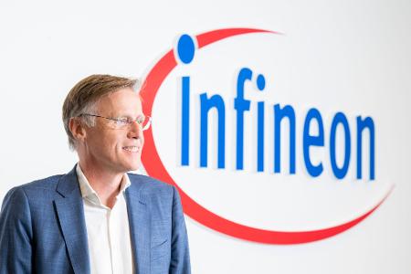 Infineon-Chef Jochen Hanebeck ist für das laufende Geschäftsjahr etwas optimistischer. (Archivbild) Infineon-Chef Jochen Hanebeck ist für das laufende Geschäftsjahr etwas optimistischer. (Archivbild)