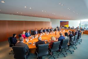 Nach dem Kabinettsbeschluss kann der Entwurf im Bundestag behandelt werden. 