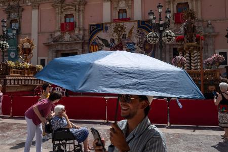 Heatwave Hits Parts Of Spain