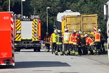 Der Unfall ereignete sich in Kiel-Wellsee. 