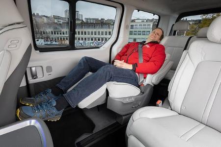 Hyundai Staria, Dauertest-Tagebuch, Fond, Rücksitze