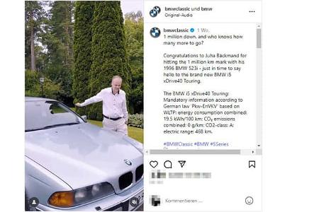 BMW E39 mit 1 Million Kilometer