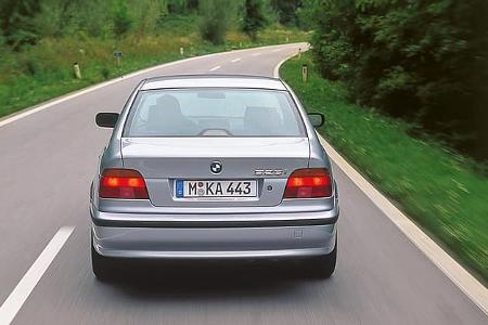 BMW 523i E39, Heckansicht