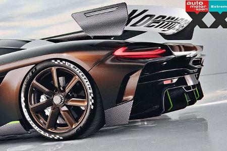 Koenigsegg Sadair's Spear V8 Hybrid Hypercar