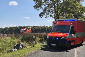 Foto von der Unfallstelle