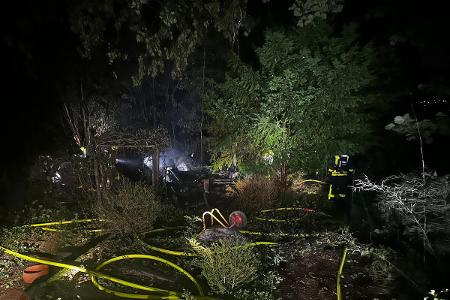 Die Nachlöacharbeiten zogen sich hin Die Nachlöacharbeiten zogen sich hin