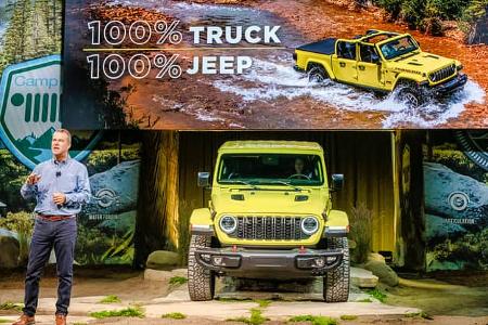 Jeep Gladiator Facelift Modelljahr 2024 USA Jeep Gladiator Facelift Modelljahr 2024 USA