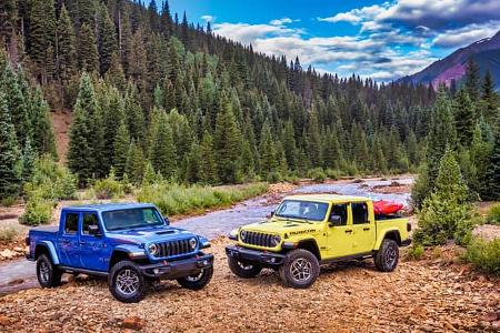 Jeep Gladiator Facelift Modelljahr 2024 USA
