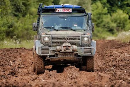 08/2025 Mercedes G Wolf Bundeswehr Erprobung