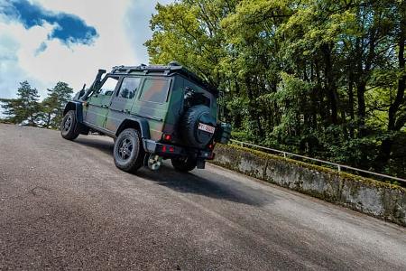 08/2025 Mercedes G Wolf Bundeswehr Erprobung
