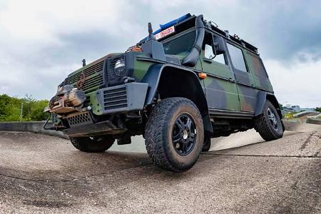 08/2025 Mercedes G Wolf Bundeswehr Erprobung