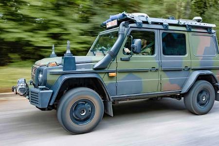08/2025 Mercedes G Wolf Bundeswehr Erprobung