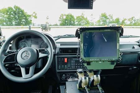 08/2025 Mercedes G Wolf Bundeswehr Erprobung