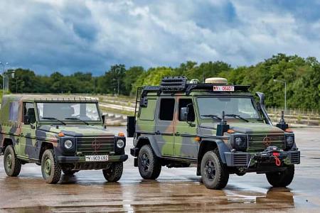 08/2025 Mercedes G Wolf Bundeswehr Erprobung
