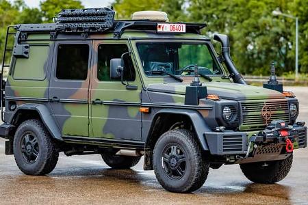 08/2025 Mercedes G Wolf Bundeswehr Erprobung