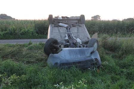 Das Auto wurde abgeschleppt. Foto: Polizei Minden-Lübbecke Das Auto wurde abgeschleppt. Foto: Polizei Minden-Lübbecke