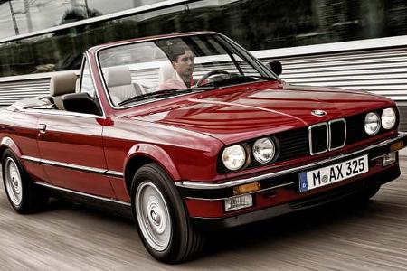 BMW Dreier E30 Cabriolet, Frontansicht