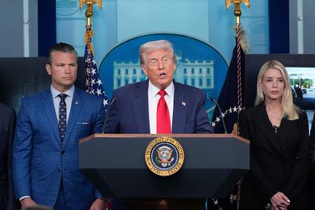 US-Präsident Donald Trump will erneut die Nationalgarde einsetzen. US-Präsident Donald Trump will erneut die Nationalgarde einsetzen.