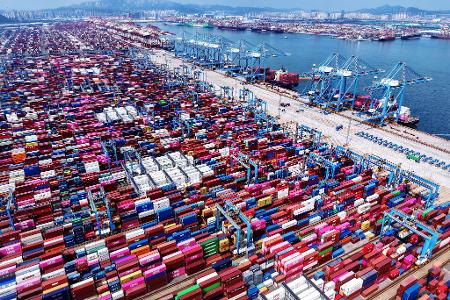 Containerterminal in China