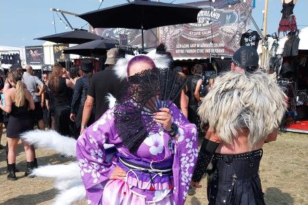 Festivalbesucher Festivalbesucher