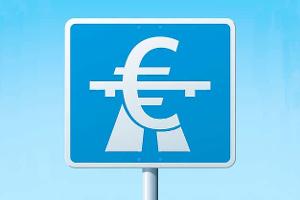 Autobahn Schild Euro