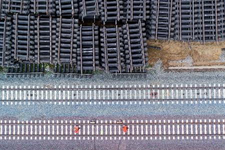 Angesichts der unsicheren finanziellen Mittel stehen Neu- und Ausbauprojekte bei der Bahn auf dem Prüfstand. (Archivbild)