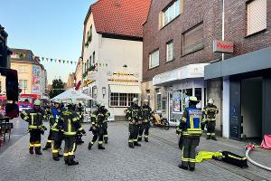 Küchenbrand in der Steinstraße.