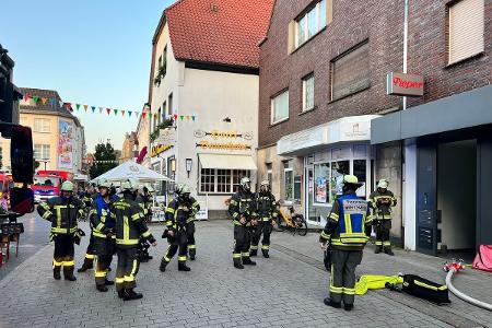 Küchenbrand in der Steinstraße.