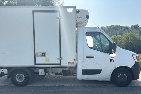 Dönerfleischtransport mit Überladung Dönerfleischtransport mit Überladung