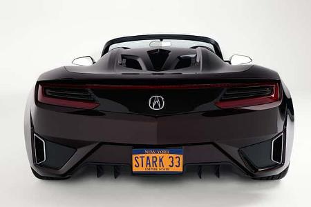 Acura NSX Roadster von Iron Man aus The Avengers 