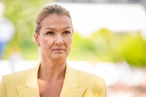 Die ehemalige Ausnahmeschwimmerin Franziska van Almsick kämpft bis heute mit einer Essstörung. (Archivbild)
