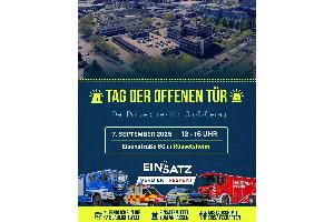 Tag der offenen Tür bei der Polizei am 7. September in Rüsselsheim. Kommen Sie vorbei und lernen Sie Ihre Polizei hautnah kennen. Sie sind herzlich eingeladen. Wir freuen uns auf Ihren Besuch!
