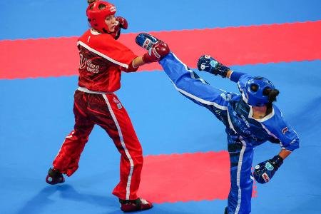 World Games: Kickboxerin Megerle holt Silber World Games: Kickboxerin Megerle holt Silber