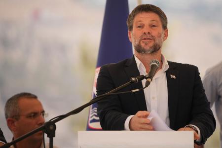Finanzminister Smotrich hat mit der Annexion des Westjordanlands gedroht. 