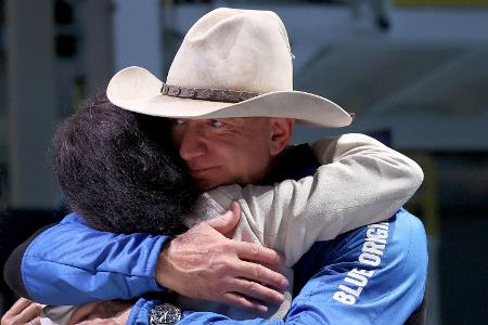 Jeff Bezos mit Jacklyn Bezos